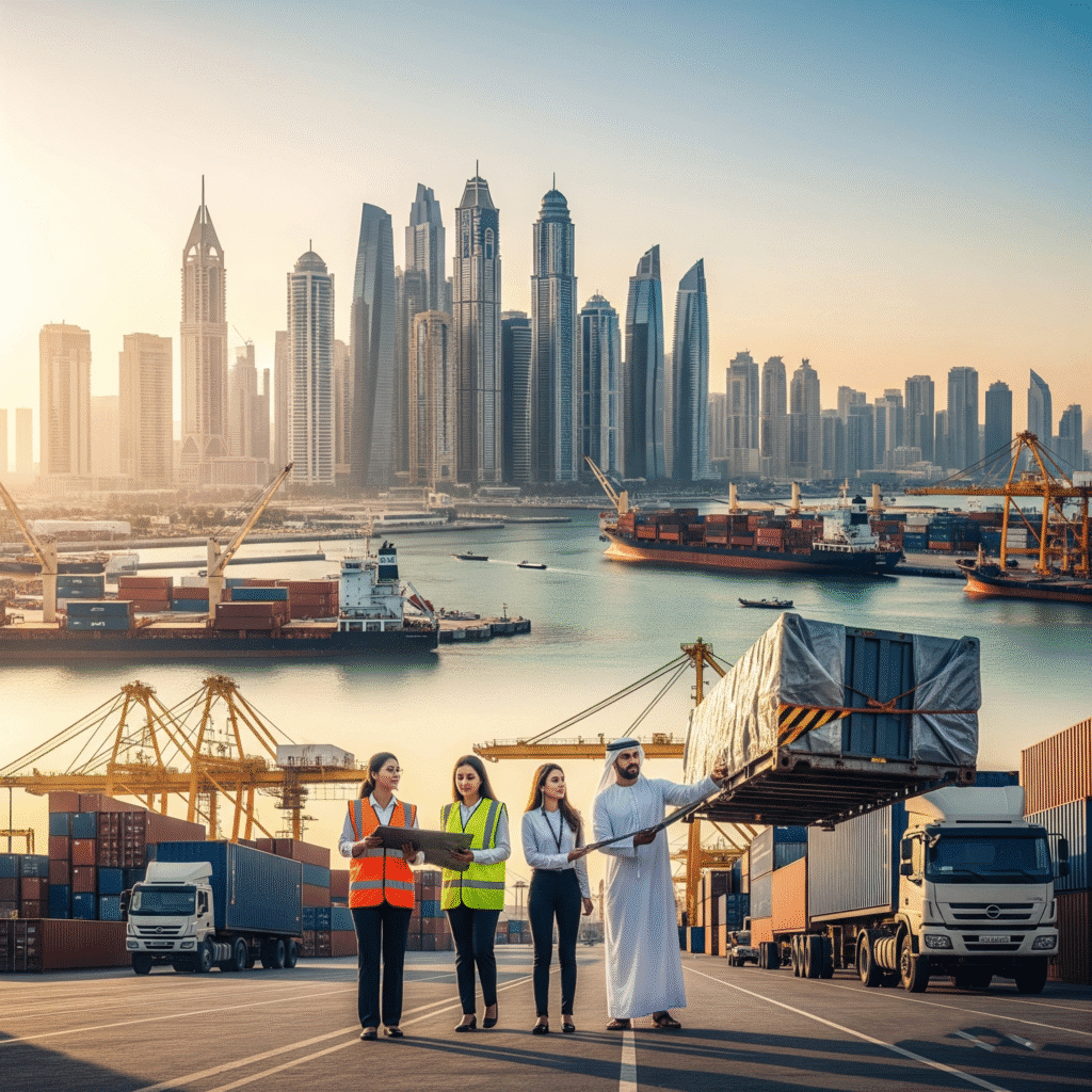 Reliable Import and Export Services in Dubai, UAE​